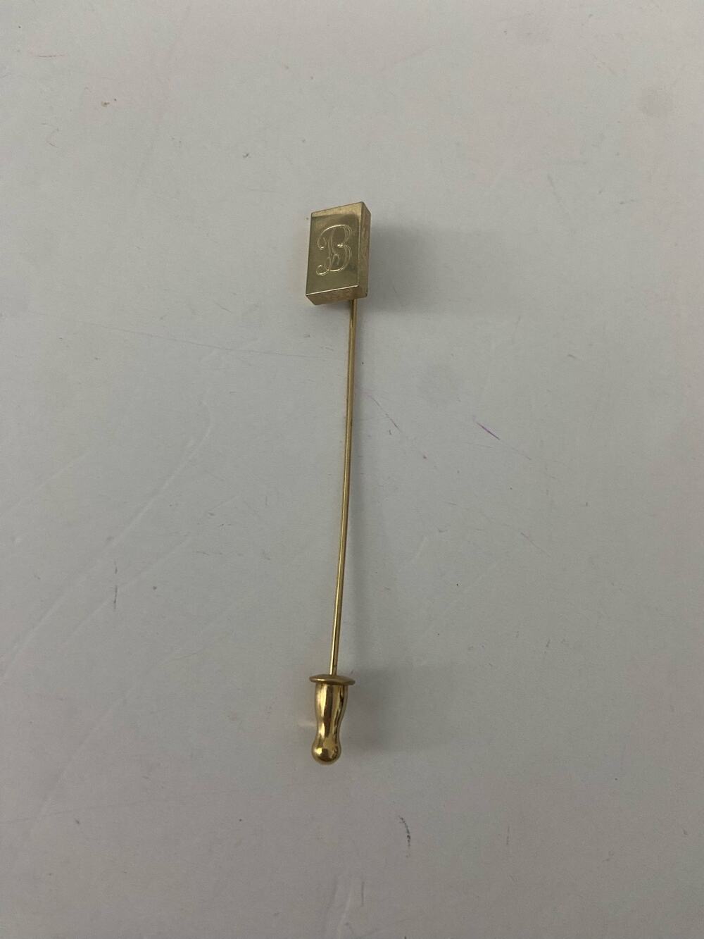 Vintage Monet B stick pin